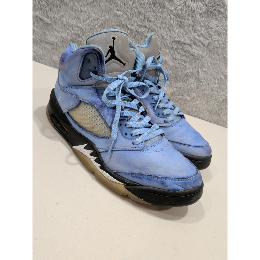 Nike Air Jordan 5 Retro UNC Mens Size 8 University Blue/Black DV1310-401